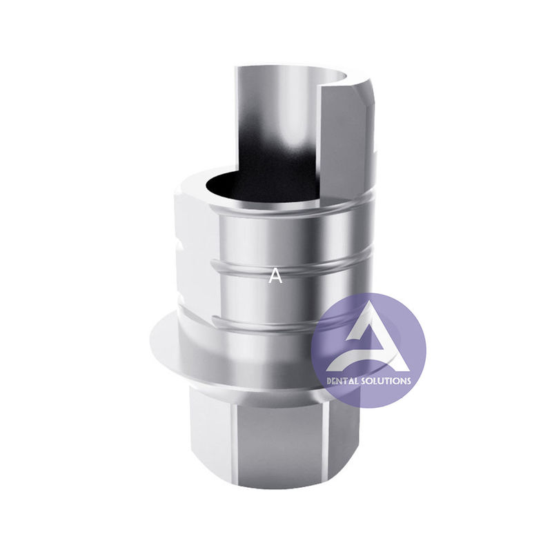 MIS Seven® Internal Hexagon Titanium Ti-Base Abutment Compatible  NP 3.5mm/ RP 4.5mm/ WP 5.7mm